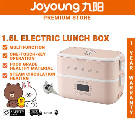 joyoung electric lunch box|JOYOUNG x LINE Electric Lunch Box Multifunctional .